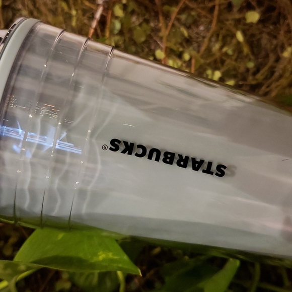 Rare STARBUCKS Insulated Diamond Globe Frappuccino Venti Cup - Picture 3 of 8